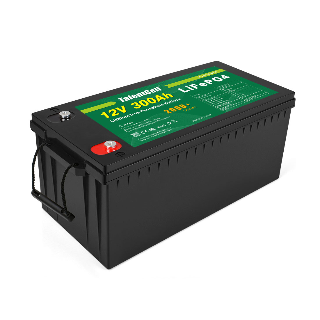 YABO 12V 300Ah LiFePO4-Batterie Perfekte Lösung für nachhaltige und zuverlässige Stromversorgung